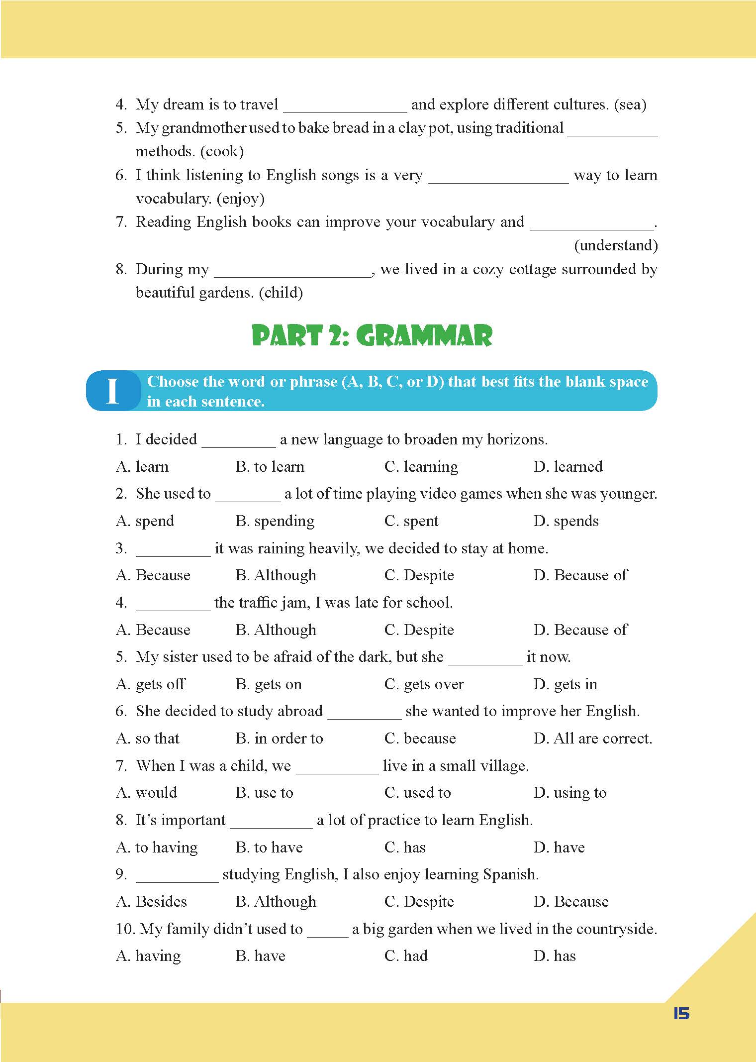 bài tập bổ trợ toàn diện tiếng anh 9 - người bạn đồng hành của các học sinh - Ảnh 16