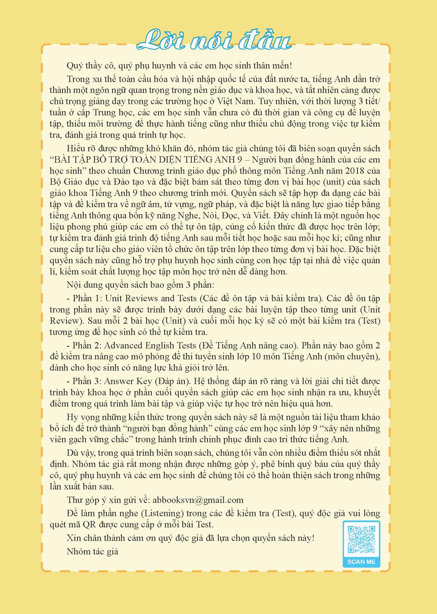 bài tập bổ trợ toàn diện tiếng anh 9 - người bạn đồng hành của các học sinh - Ảnh 4