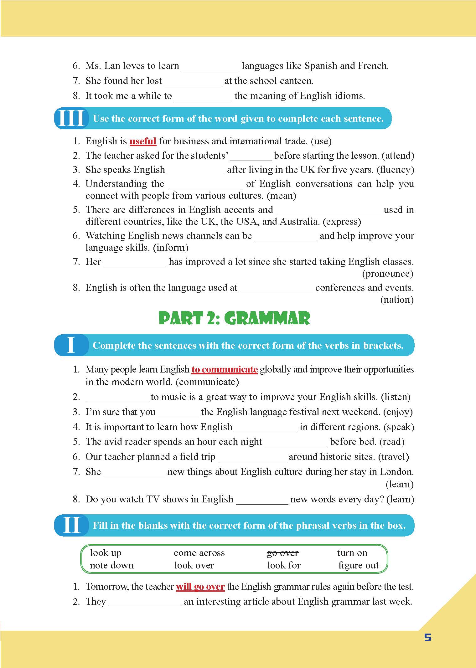 bài tập bổ trợ toàn diện tiếng anh 9 - người bạn đồng hành của các học sinh - Ảnh 6
