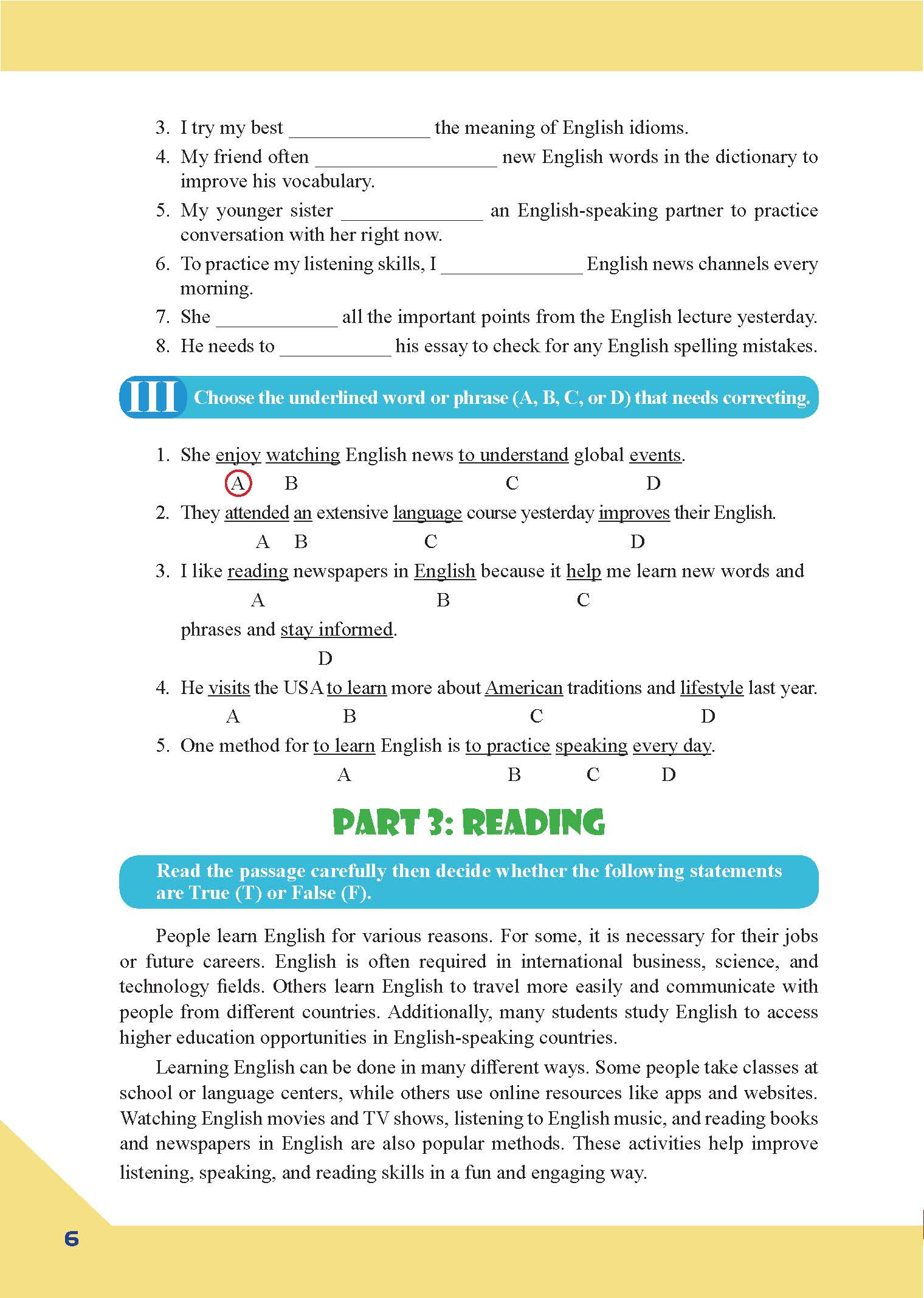 bài tập bổ trợ toàn diện tiếng anh 9 - người bạn đồng hành của các học sinh - Ảnh 7