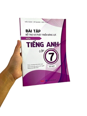 bài tập bổ trợ và phát triển năng lực môn tiếng anh lớp 7 - tập 1 - Ảnh 8