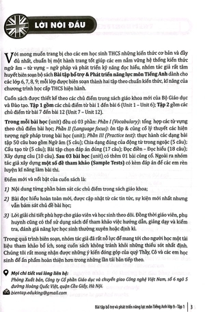 bài tập bổ trợ và phát triển năng lực môn tiếng anh lớp 9 - tập 1 - Ảnh 3