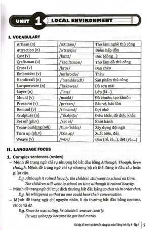 bài tập bổ trợ và phát triển năng lực môn tiếng anh lớp 9 - tập 1 - Ảnh 4