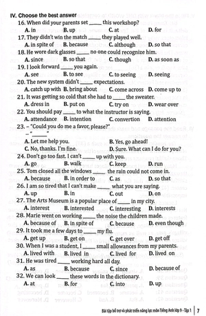 bài tập bổ trợ và phát triển năng lực môn tiếng anh lớp 9 - tập 1 - Ảnh 6