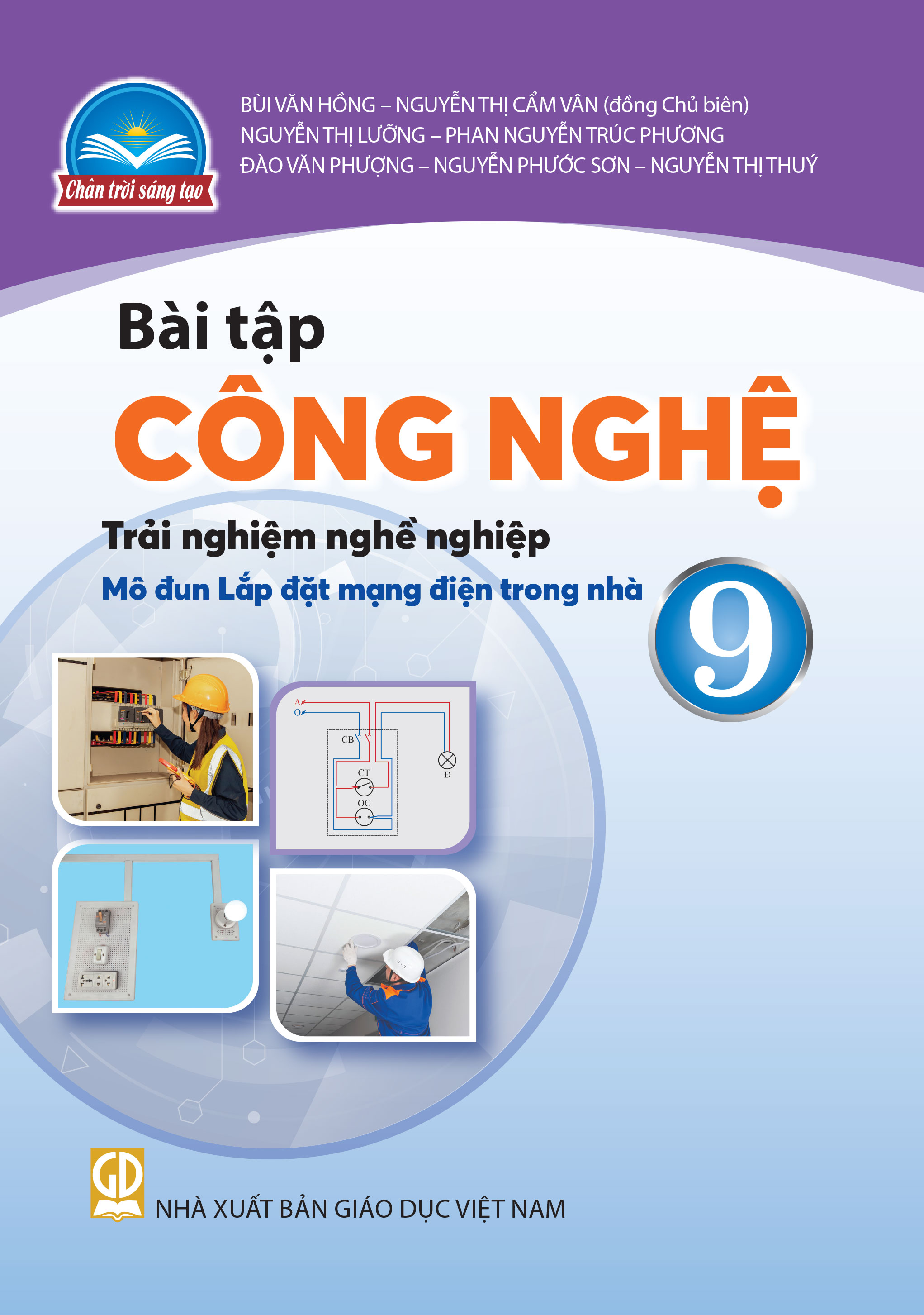 bài tập công nghệ 9 - trải nghiệm nghề nghiệp - mô đun lắp đặt mạng điện trong nhà (chân trời) (chuẩn) - Ảnh 2