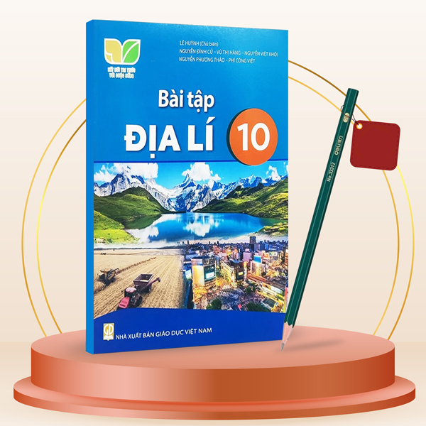 Bài Tập Địa Lí 10 (Kết Nối) (Chuẩn) - Kèm Bút Chì 2B Deli 33312-2B