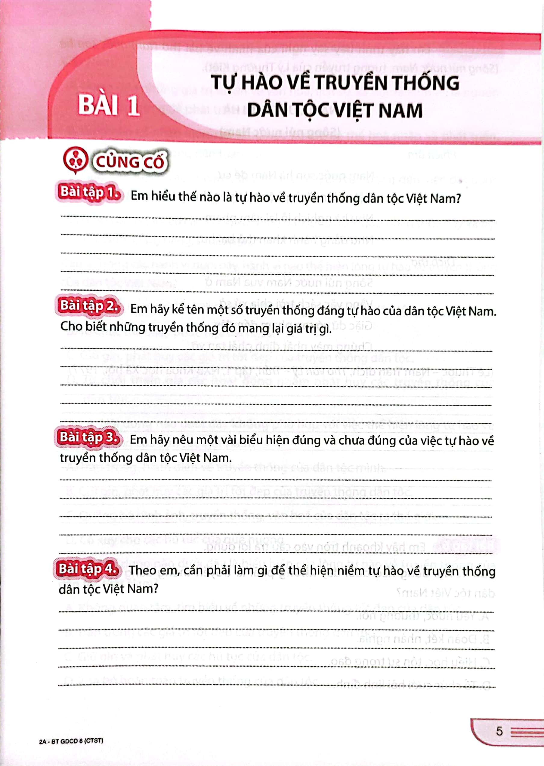 bài tập giáo dục công dân 8 (chân trời) (chuẩn) - Ảnh 4