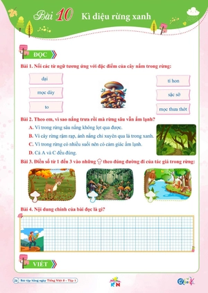 bài tập hằng ngày tiếng việt 5 - tập 1 (kết nối) - Ảnh 4