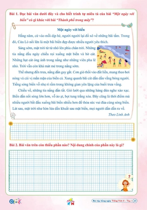 bài tập hằng ngày tiếng việt 5 - tập 1 (kết nối) - Ảnh 5