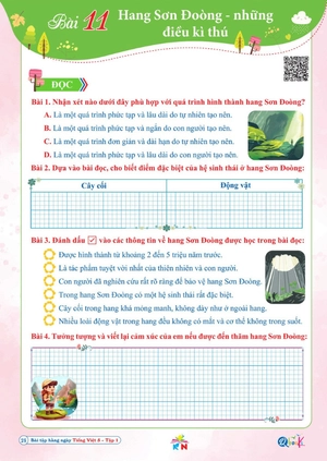 bài tập hằng ngày tiếng việt 5 - tập 1 (kết nối) - Ảnh 6