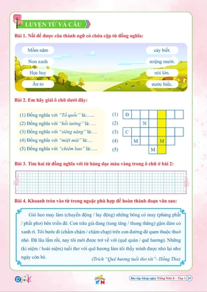 bài tập hằng ngày tiếng việt 5 - tập 1 (kết nối) - Ảnh 7