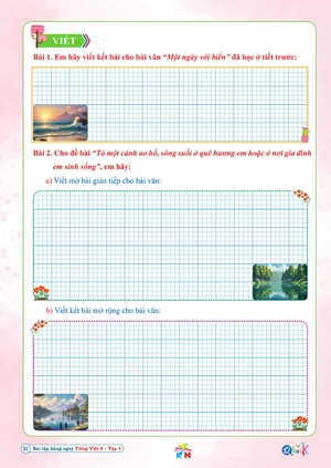 bài tập hằng ngày tiếng việt 5 - tập 1 (kết nối) - Ảnh 8