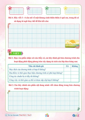 bài tập hằng ngày tiếng việt 5 - tập 2 (kết nối) - Ảnh 4