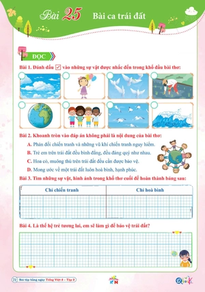 bài tập hằng ngày tiếng việt 5 - tập 2 (kết nối) - Ảnh 8