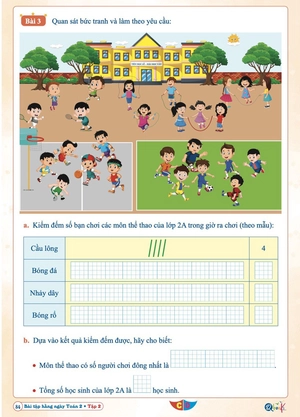 bài tập hằng ngày toán 2 - tập 2 (biên soạn theo chương trình sgk cánh diều) - Ảnh 9