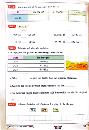 bài tập hằng ngày toán 5 - tập 1 (cánh diều) - Ảnh 9