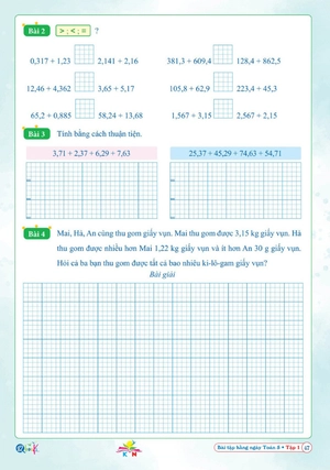 bài tập hằng ngày toán 5 - tập 1 (kết nối) - Ảnh 5