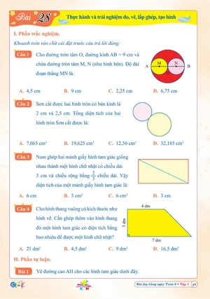 bài tập hằng ngày toán 5 - tập 1 (kết nối) - Ảnh 6