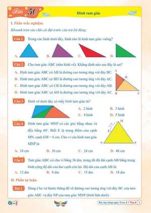 bài tập hằng ngày toán 5 - tập 2 (cánh diều) - Ảnh 4