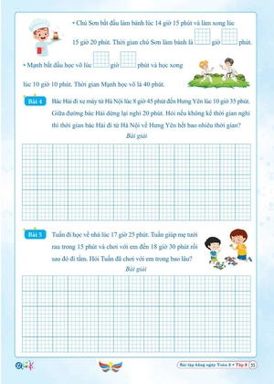 bài tập hằng ngày toán 5 - tập 2 (cánh diều) - Ảnh 7