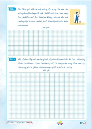 bài tập hằng ngày toán 5 - tập 2 (kết nối) - Ảnh 9