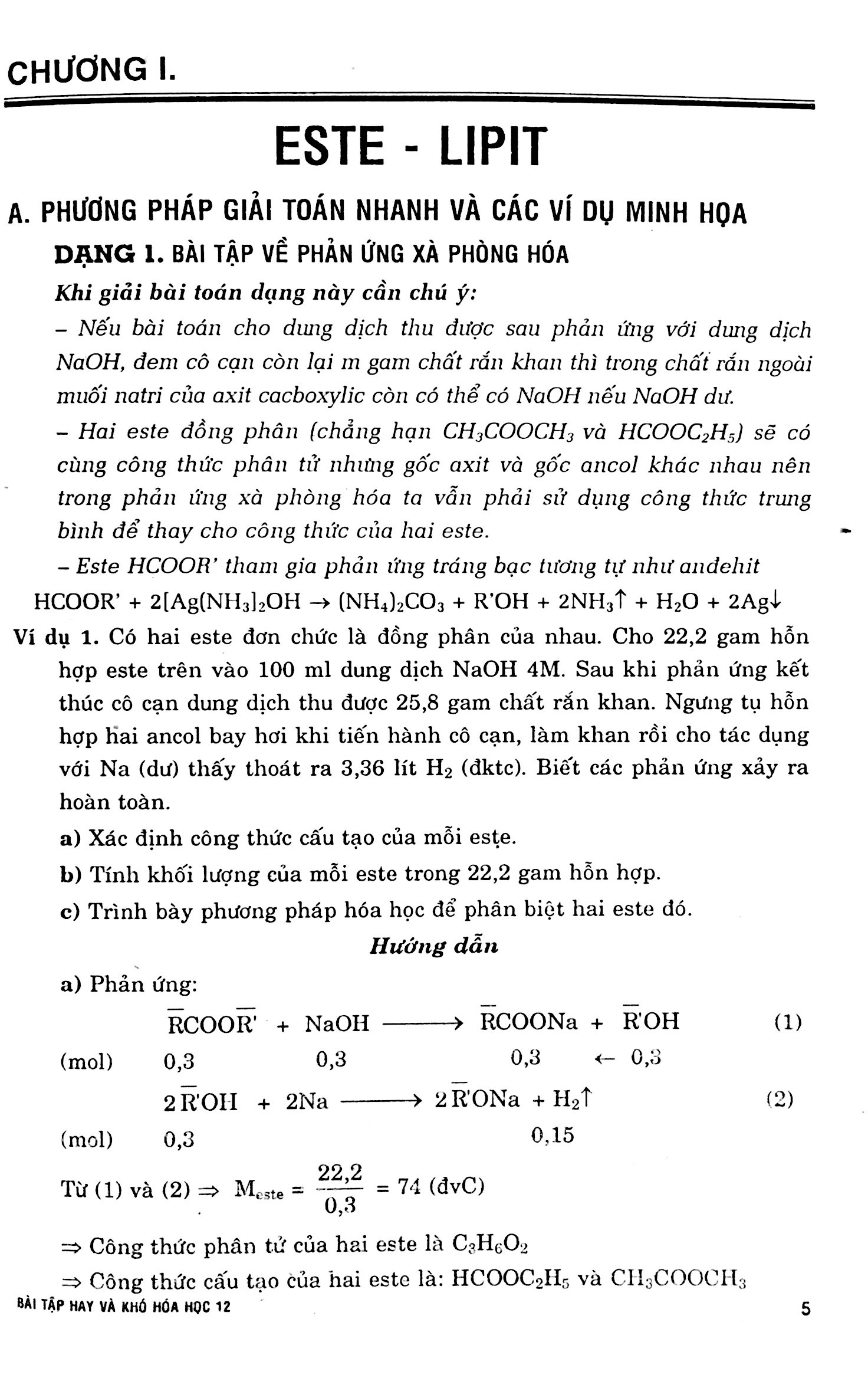 bài tập hay & khó hóa học lớp 12 - Ảnh 2
