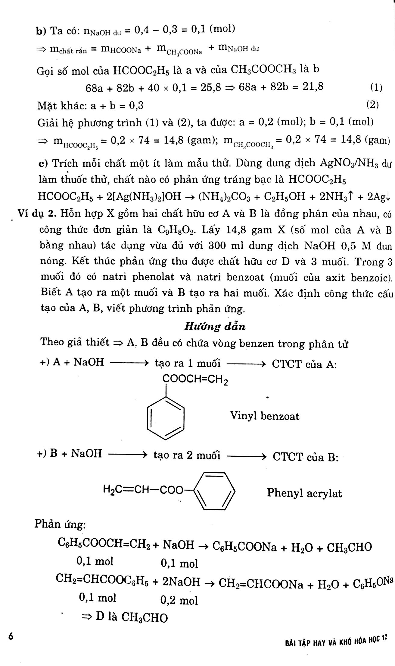 bài tập hay & khó hóa học lớp 12 - Ảnh 3