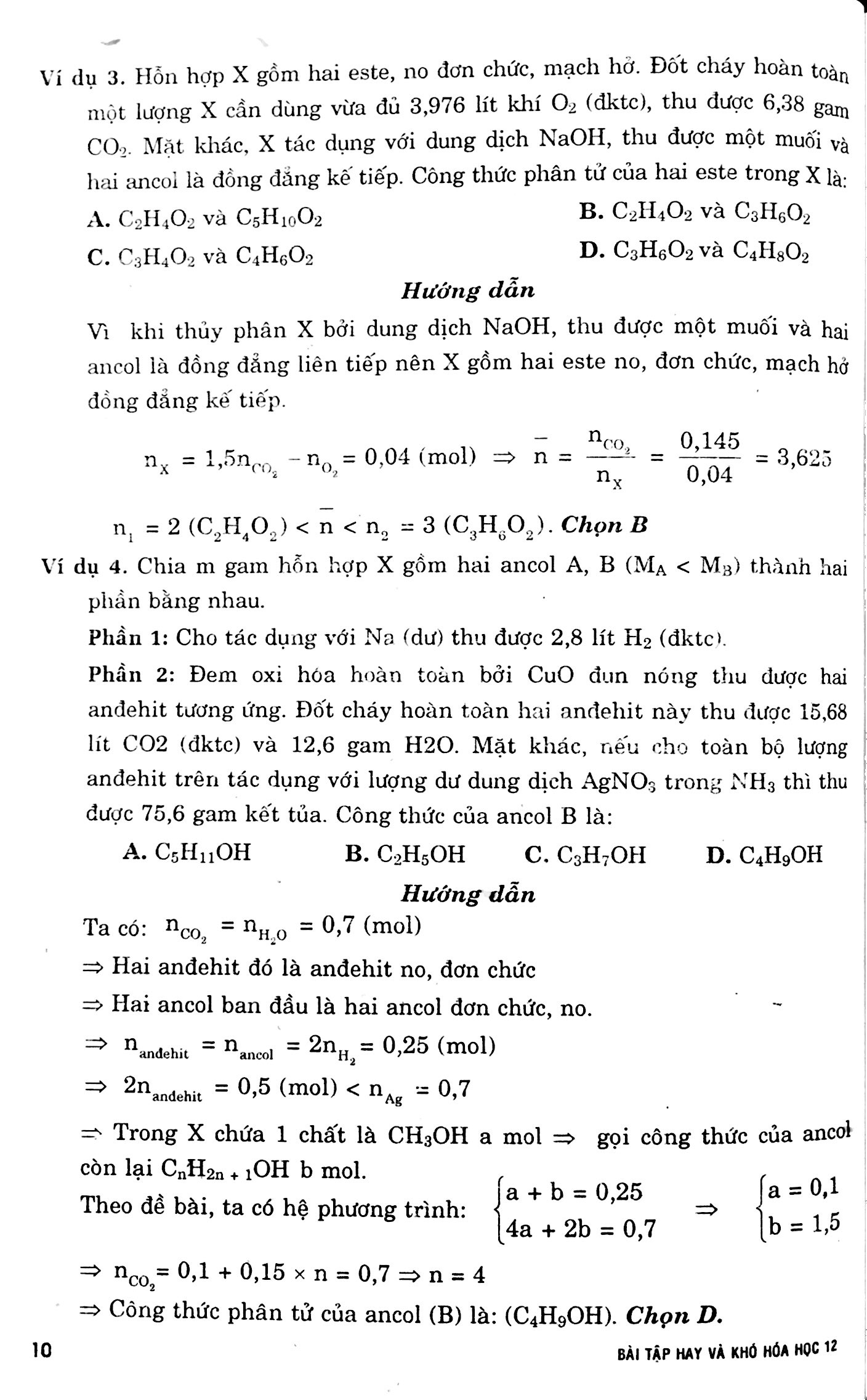 bài tập hay & khó hóa học lớp 12 - Ảnh 7