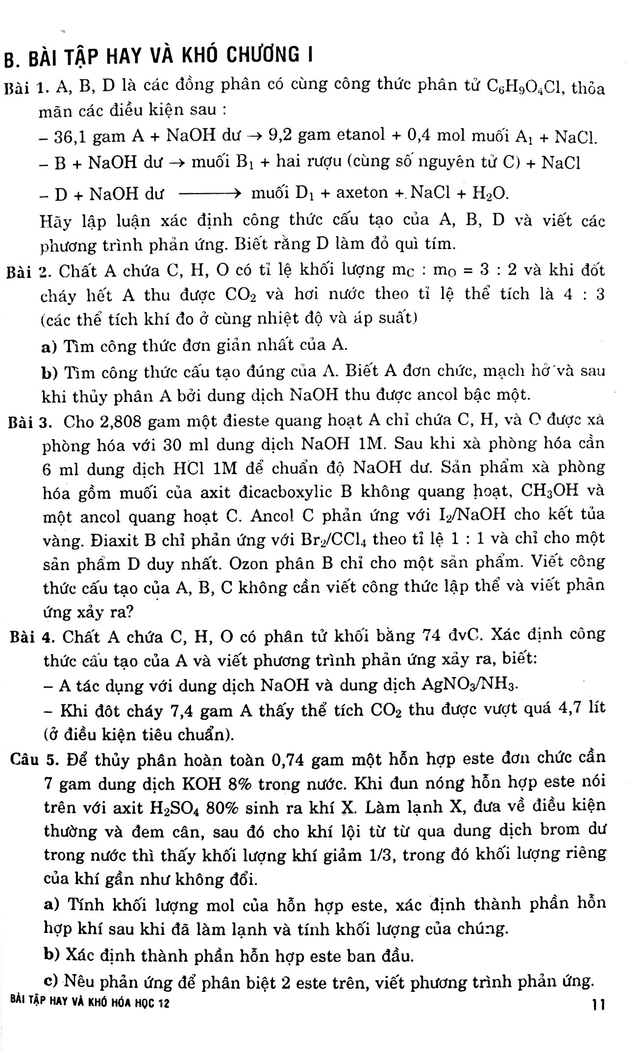 bài tập hay & khó hóa học lớp 12 - Ảnh 8