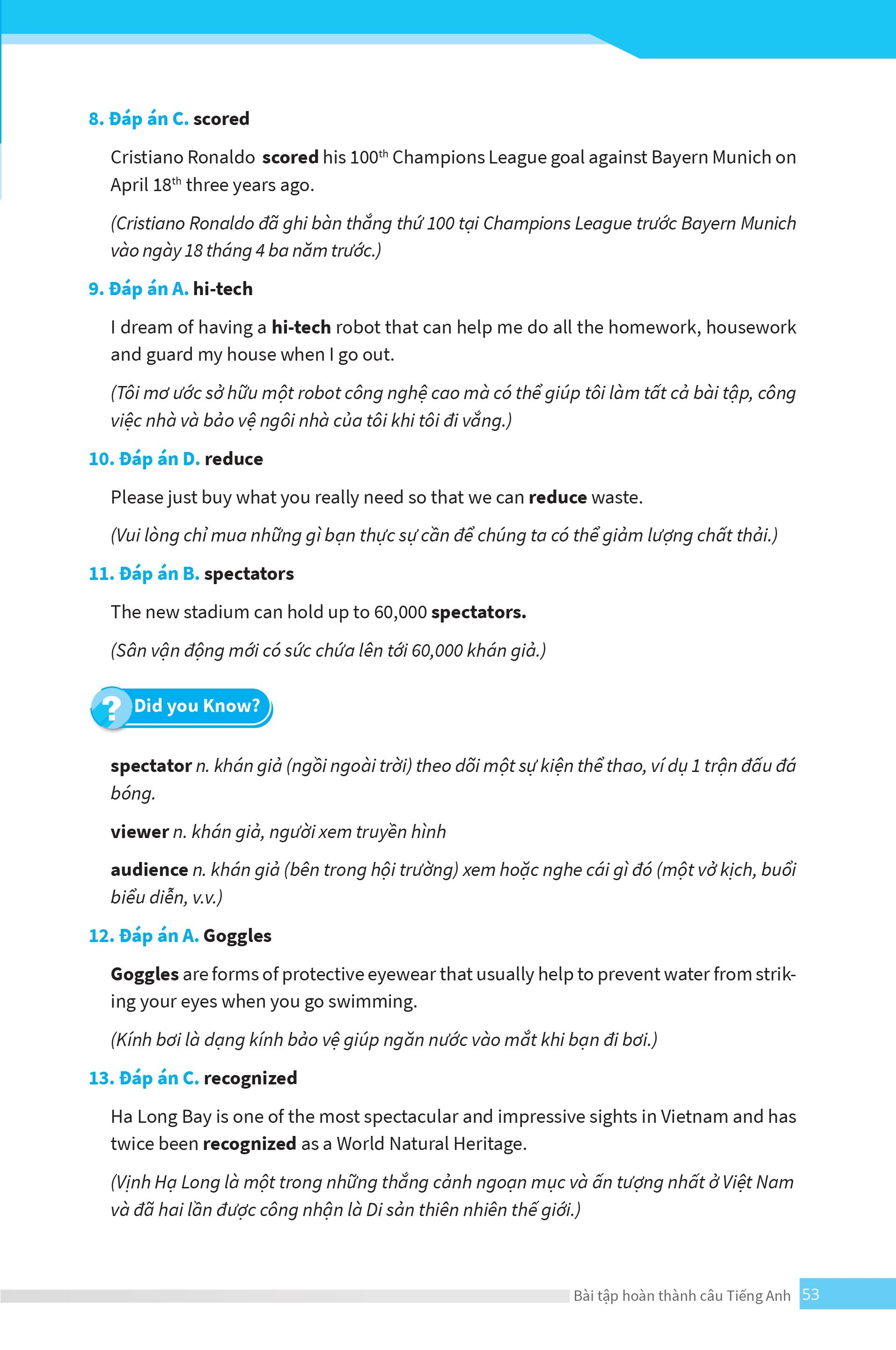 bài tập hoàn thành câu tiếng anh ( ôn thi vào lớp 10 và 10 chuyên ) - Ảnh 14