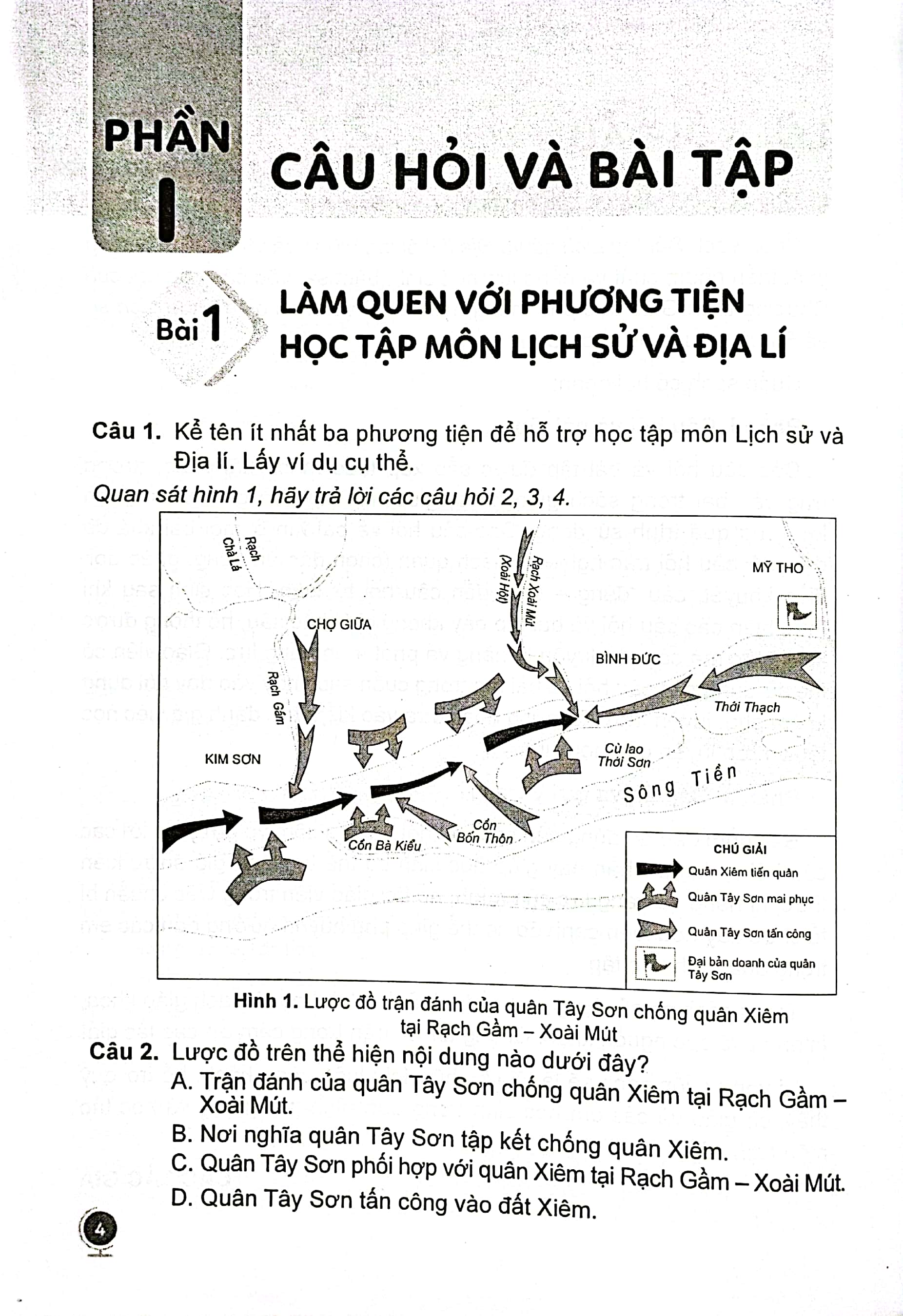 bài tập lịch sử và địa lí 4 (cánh diều) (chuẩn) - Ảnh 5