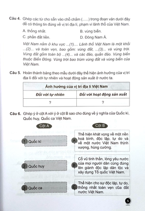 bài tập lịch sử và địa lí 5 (cánh diều) (chuẩn) - Ảnh 6
