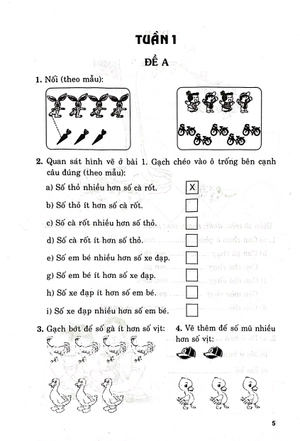 bài tập nâng cao toán 1 - tập 1 (theo chương trình tiểu học mới) - Ảnh 4