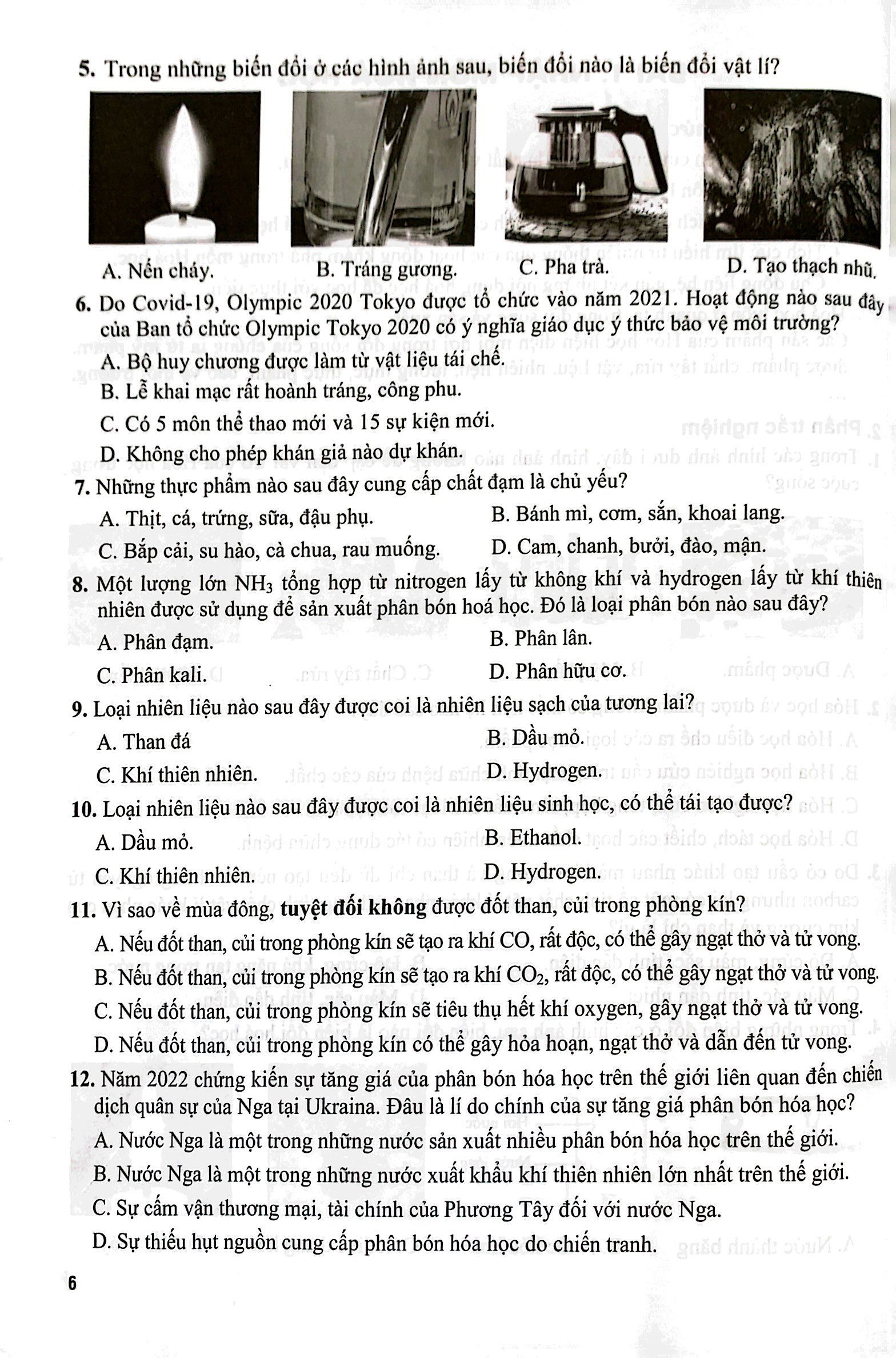 bài tập phát triển năng lực hóa học 10 - Ảnh 4
