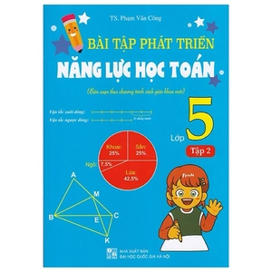 bài tập phát triển năng lực học toán 5 - tập 2 (biên soạn theo chương trình sách giáo khoa mới)