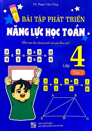 bài tập phát triển năng lực học toán lớp 4 - tập 2 (biên soạn theo chương trình sgk mới) - Ảnh 2