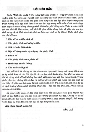 bài tập phát triển năng lực học toán lớp 4 - tập 2 (biên soạn theo chương trình sgk mới) - Ảnh 3