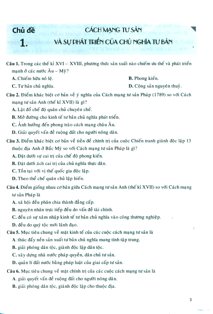 bài tập phát triển năng lực lịch sử 11 - Ảnh 4