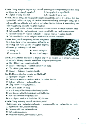 bài tập phát triển năng lực môn khoa học tự nhiên 8 - Ảnh 6