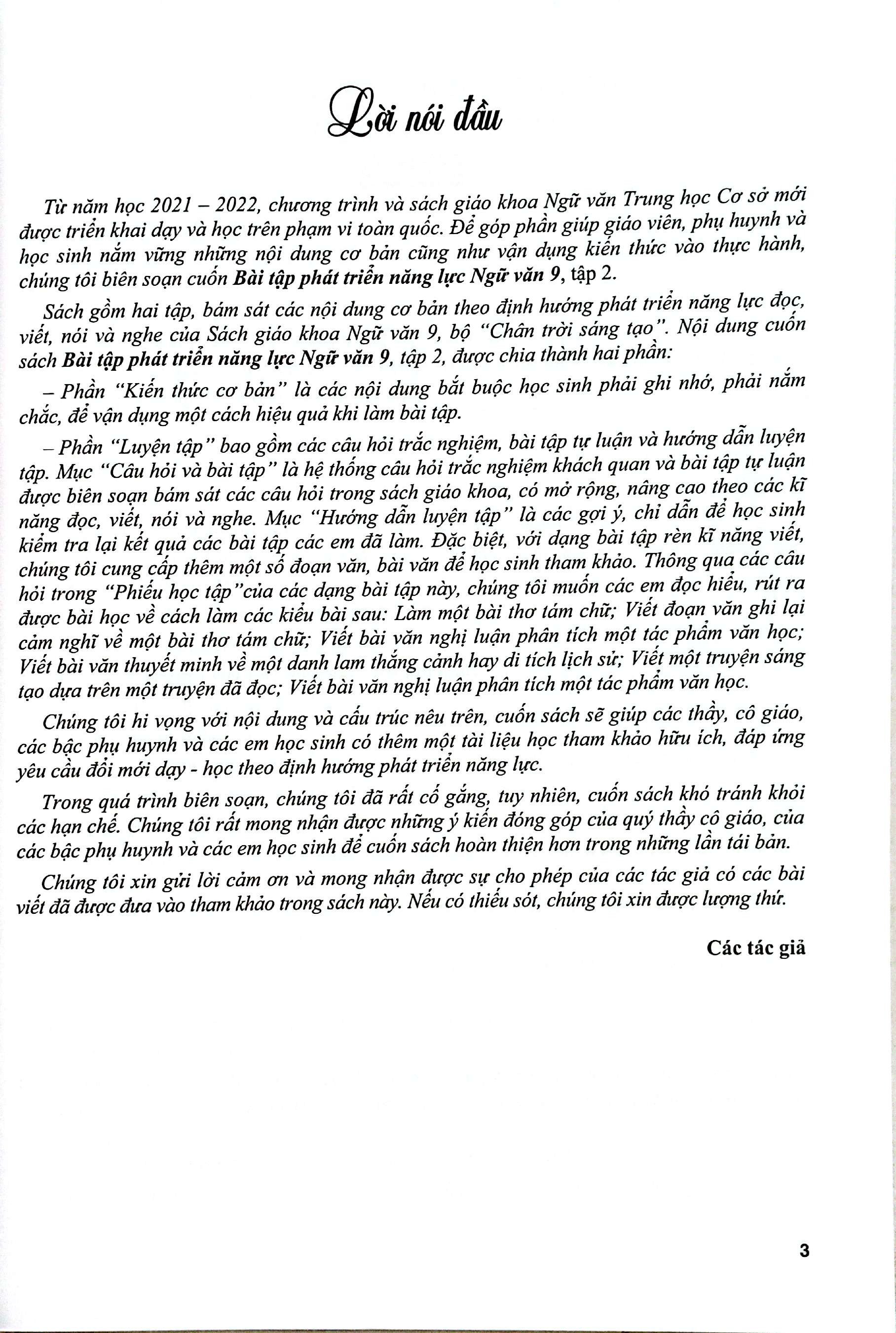 Bai Tap Phat Trien Nang Luc Ngu Van 9 - Tap 2 (Chan Troi) - Ảnh 4