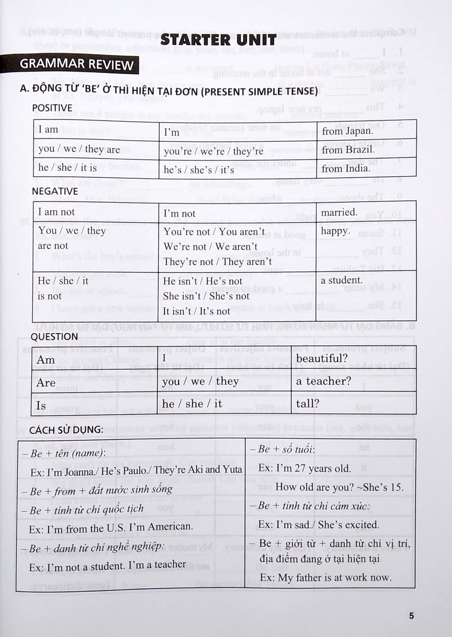 bài tập phát triển năng lực tiếng anh 6 - friends plus (theo chương trình giáo dục phổ thông mới) - Ảnh 5