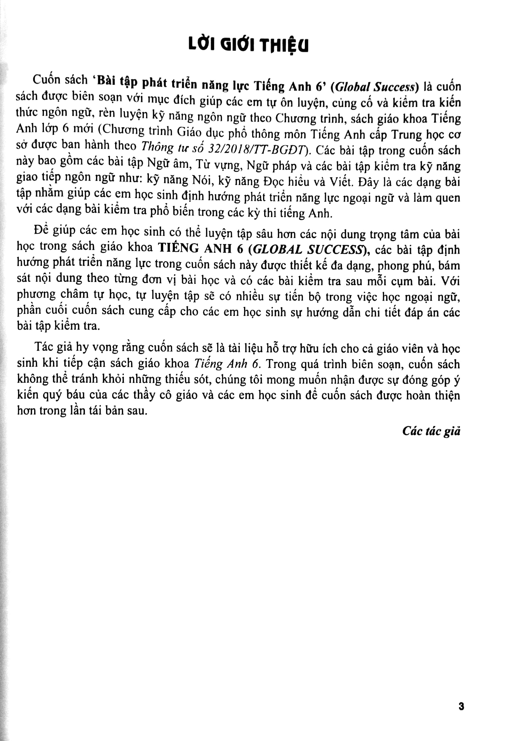 bài tập phát triển năng lực tiếng anh 6 - global success - Ảnh 4