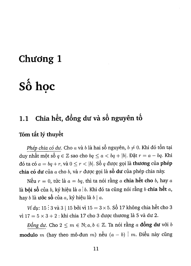 bài tập số học và đại số chọn lọc cho học sinh thcs (tái bản) - Ảnh 9