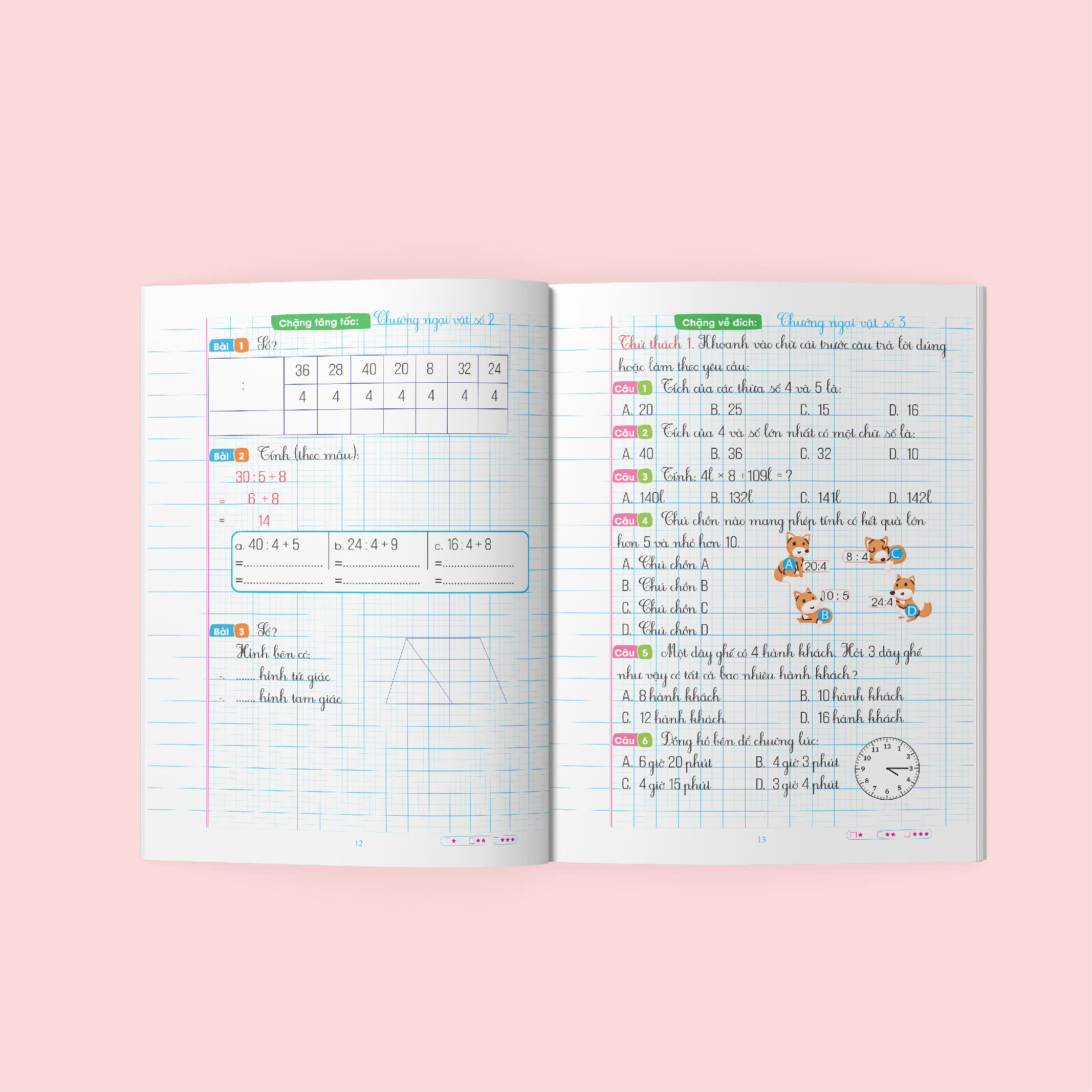 Bai Tap Tang Cuong Toan 3 - Hoc Ki 1 (Ket Noi) - Ảnh 7