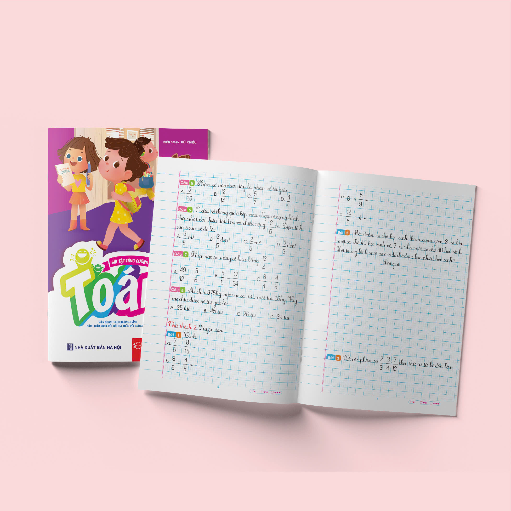 Bai Tap Tang Cuong Toan 5 - Hoc Ki 1 (Ket Noi) - Ảnh 2