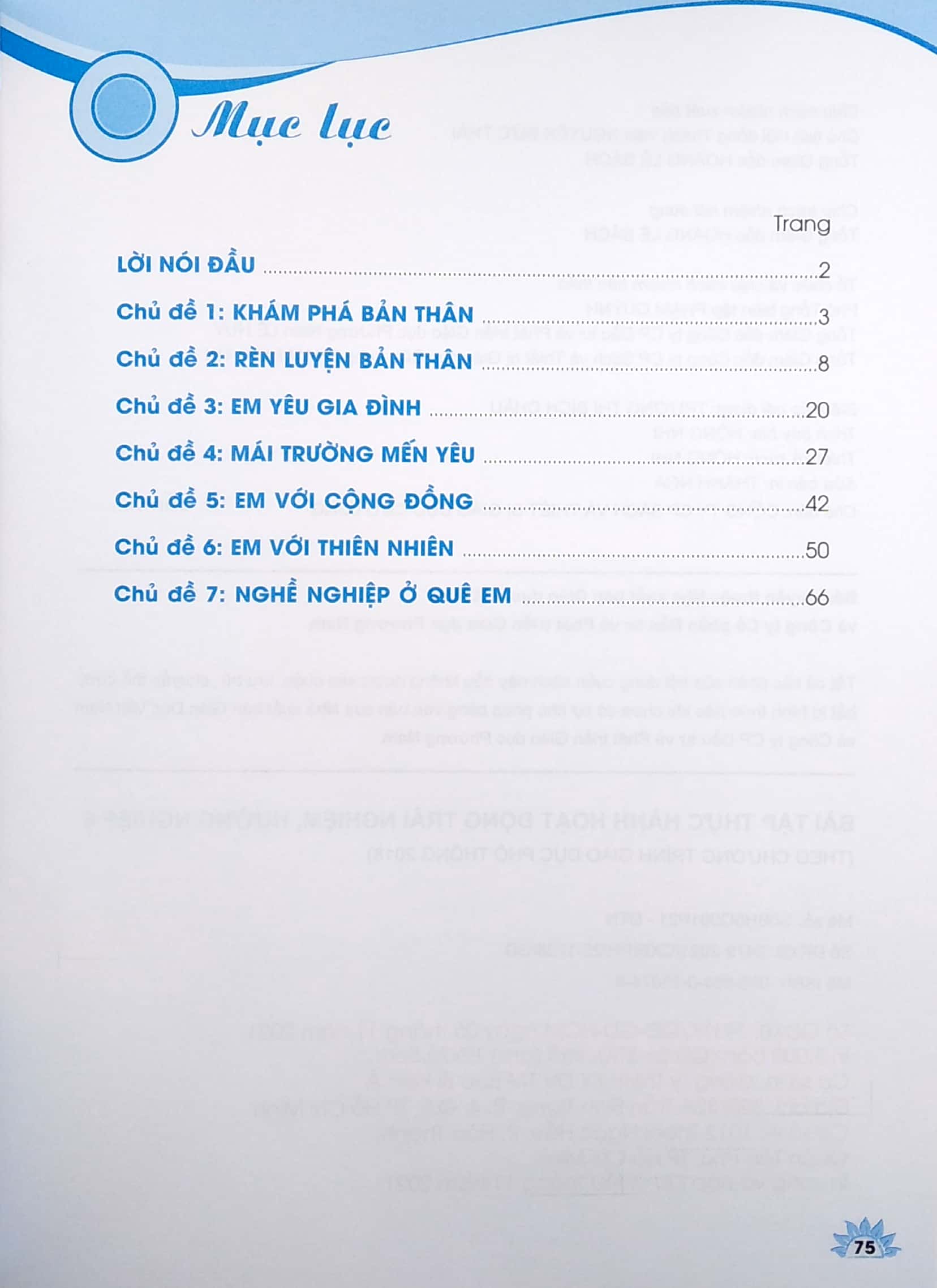 bài tập thực hành hoạt động trải nghiệm, hướng nghiệp lớp 6 (theo chương trình giáo dục phổ thông 2018) - Ảnh 3
