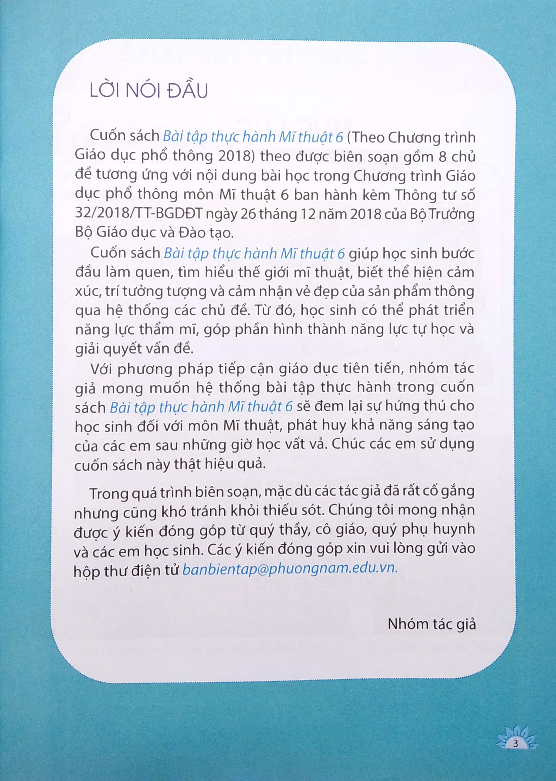 bài tập thực hành mĩ thuật lớp 6 (theo chương trình giáo dục phổ thông 2018) - Ảnh 3