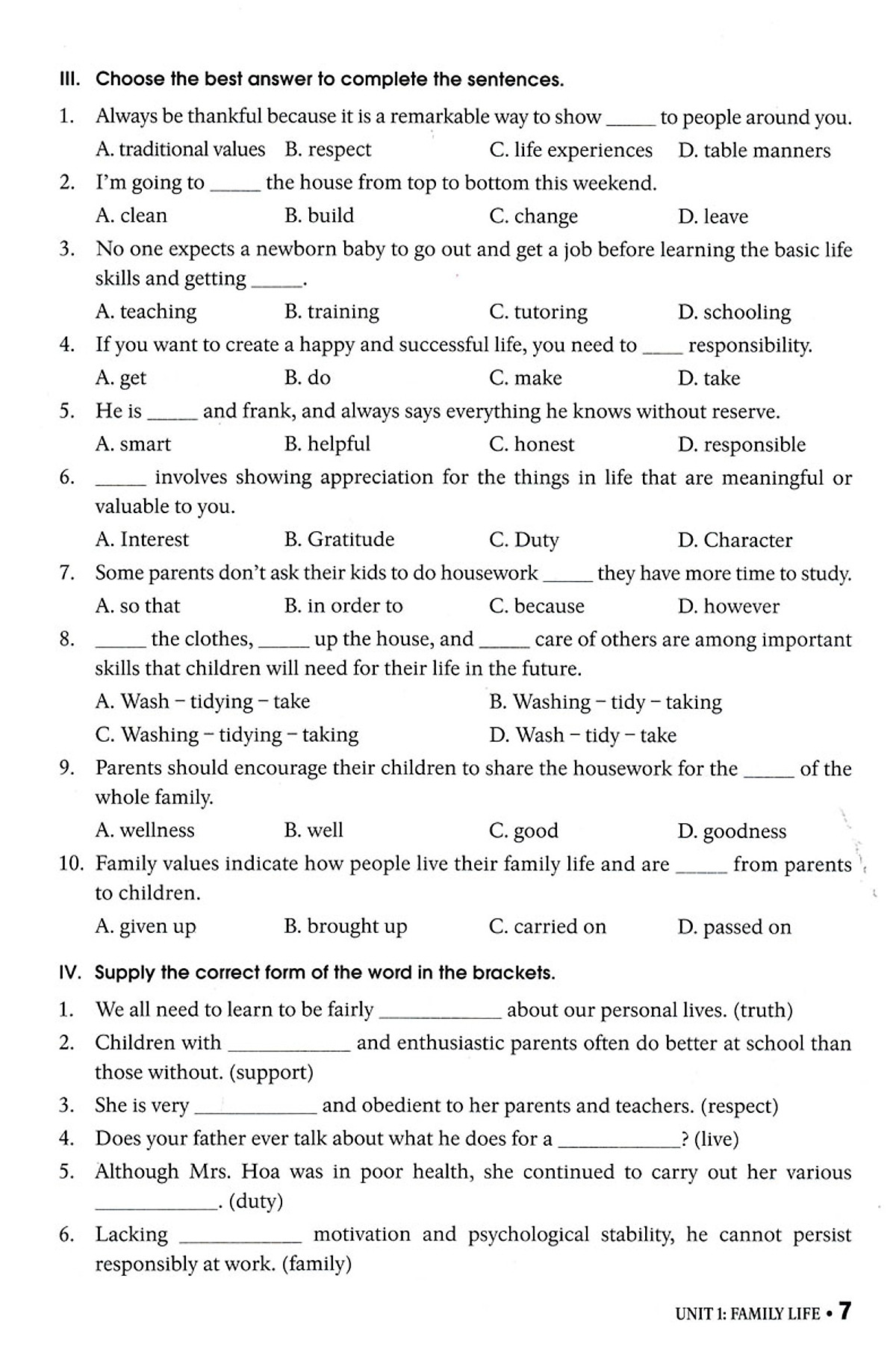 bài tập thực hành tiếng anh 10 - có đáp án (dùng kèm sgk tiếng anh 10 global success) - Ảnh 7