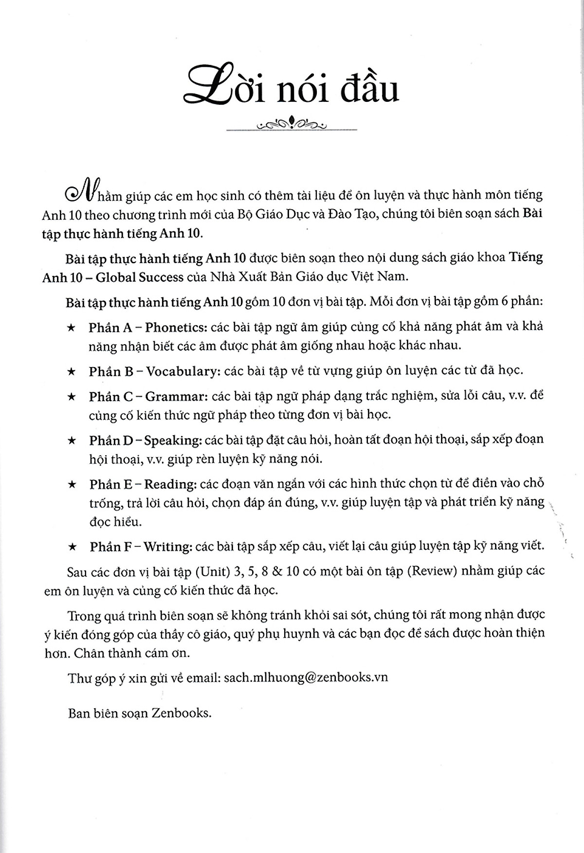 bài tập thực hành tiếng anh 10 - không đáp án (dùng kèm sgk tiếng anh 10 global success) - Ảnh 3