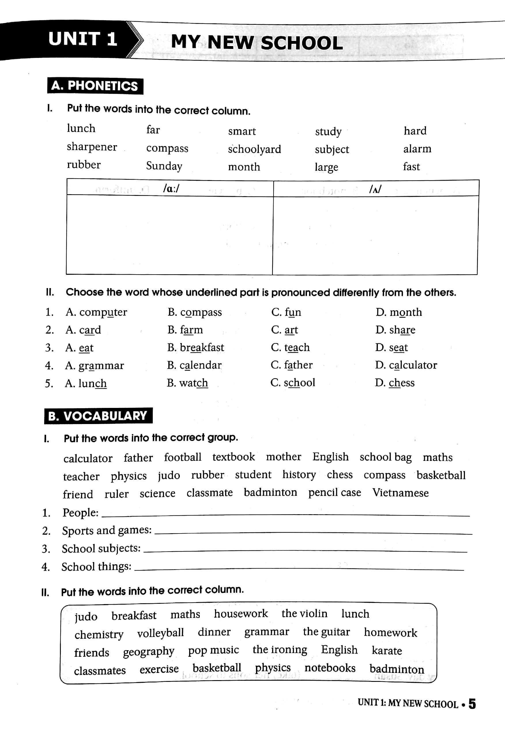 bài tập thực hành tiếng anh 6 (có đáp án) - dùng kèm sgk tiếng anh 6 global success (2022) - Ảnh 5